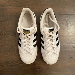 Adidas Original Kids Superstar Black and White Sneakers